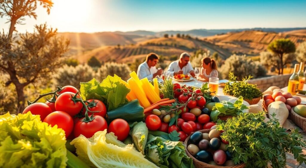 Benefícios da dieta mediterrânea além da saúde intestinal