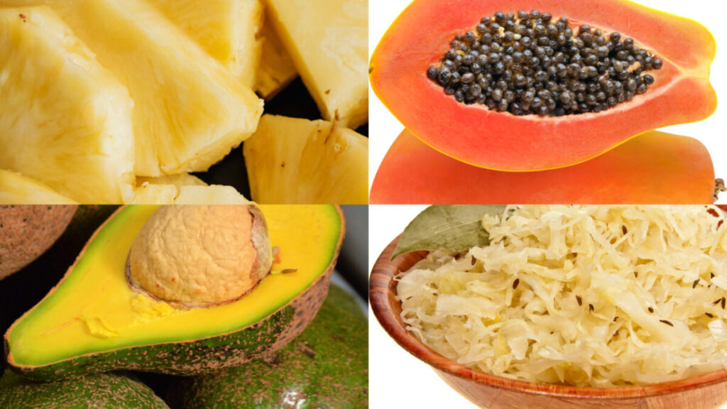 Alimentos ricas em enzimas digestivas Alimentos ricas em enzimas digestivas