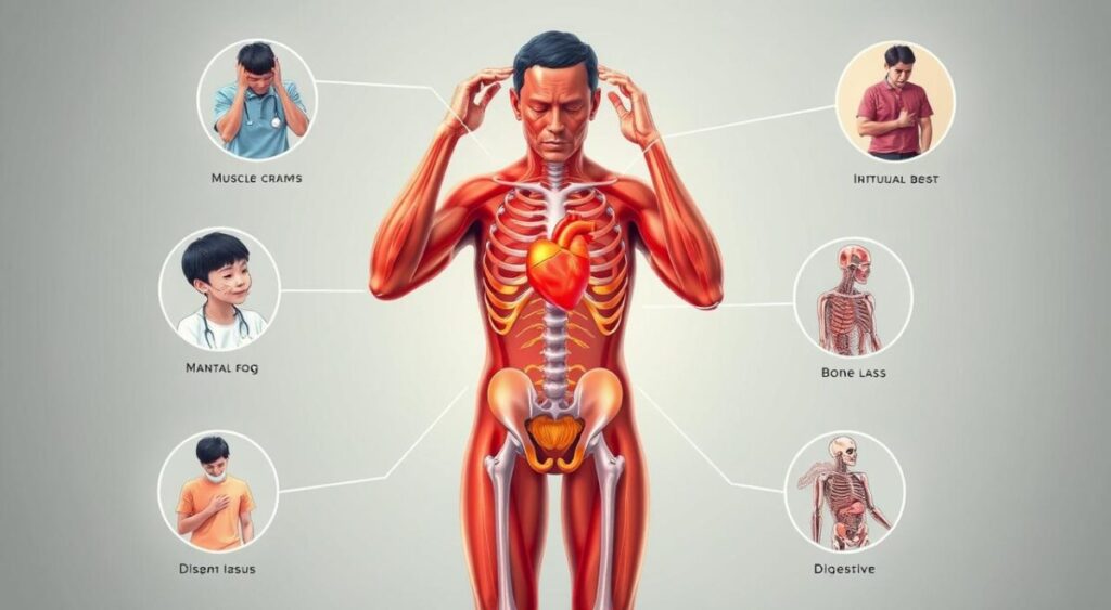 Sintomas da deficiência de magnésio