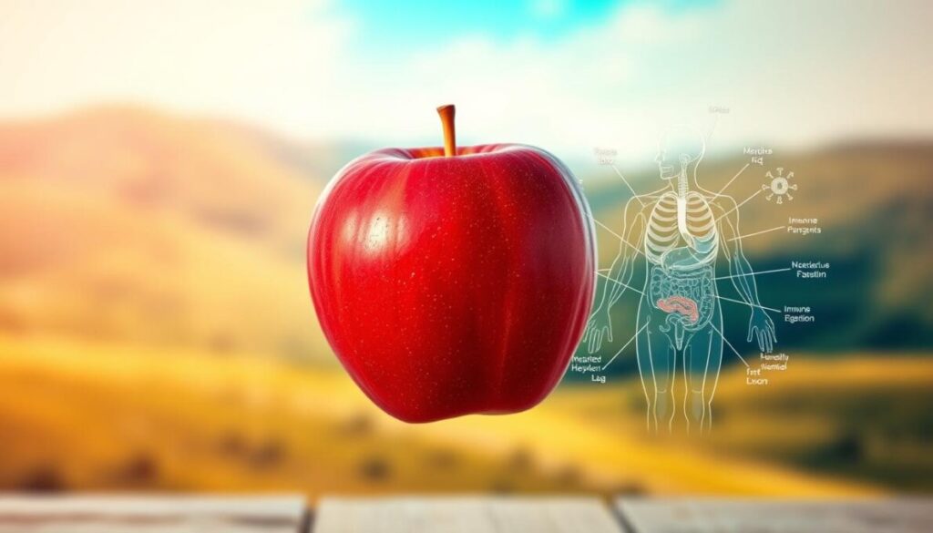 maçã saúde digestiva imunológica