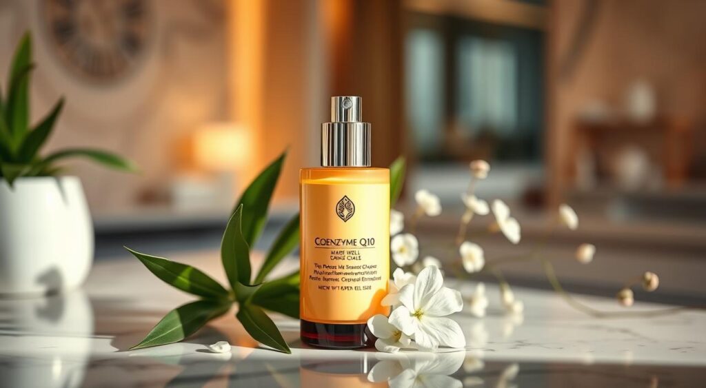 Coenzima Q10 para a pele