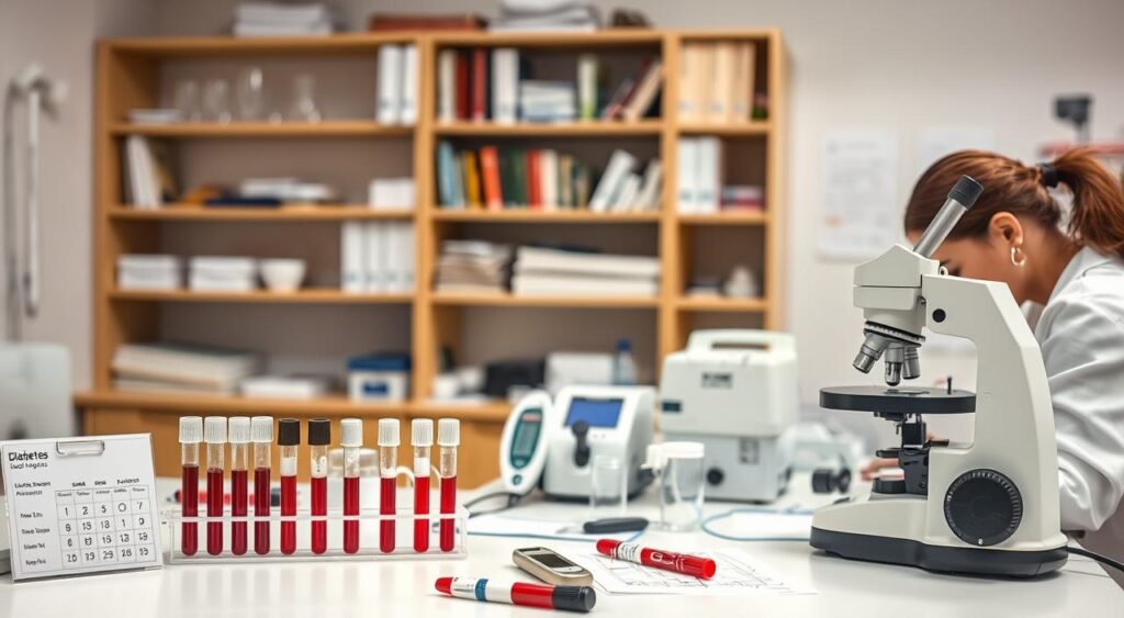 Testes laboratoriais