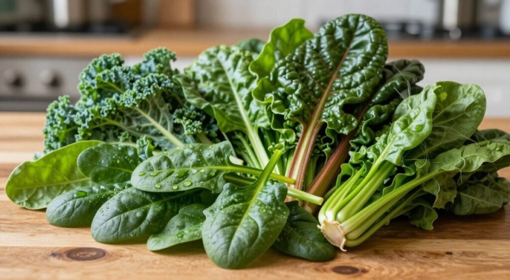 Vegetais verdes: Fonte de vitamina K