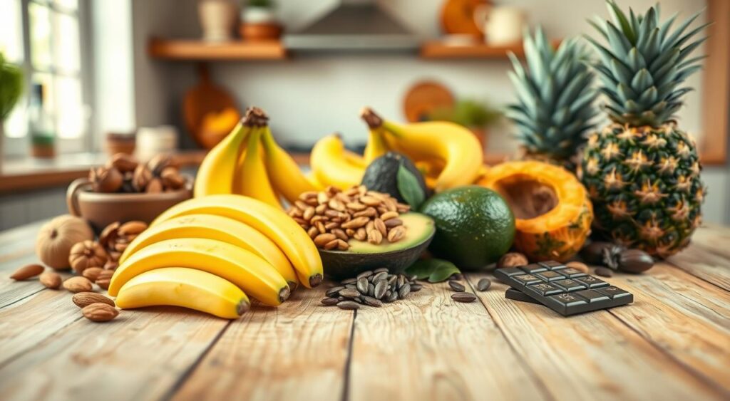 alimentos ricos em triptofano para produção de serotonina