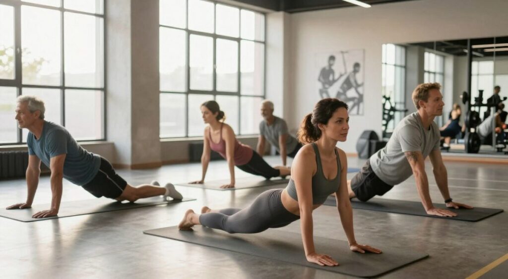 exercícios físicos