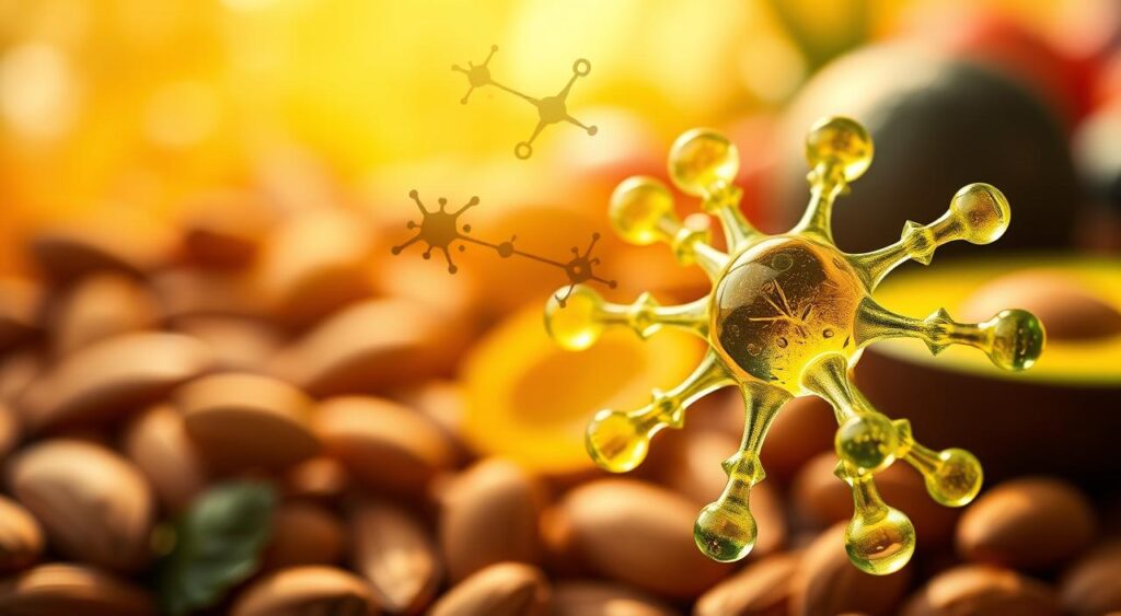 função vitamina E radicais livres