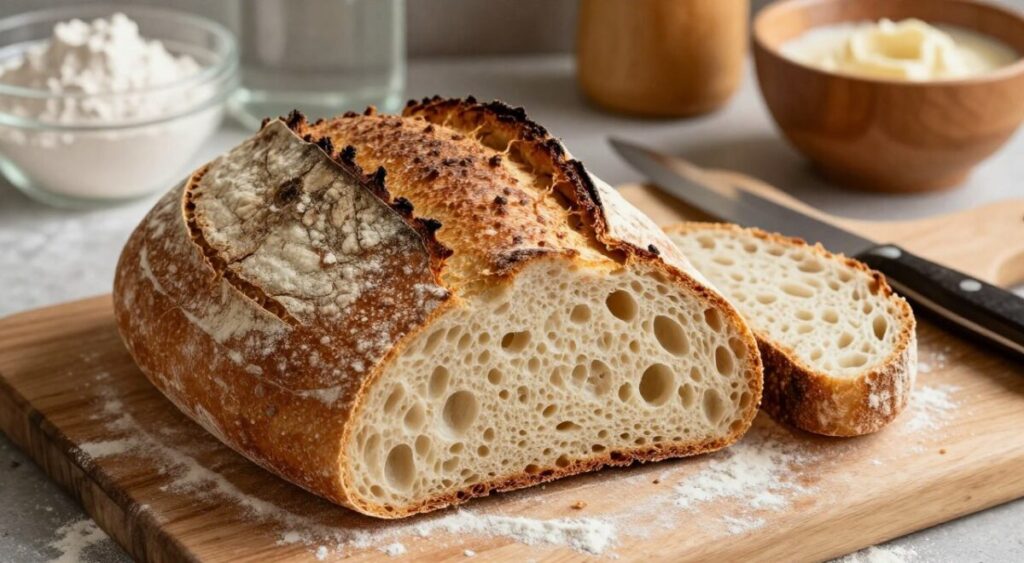 Pão de fermentação natural