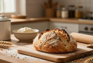 Pão de fermentação natural