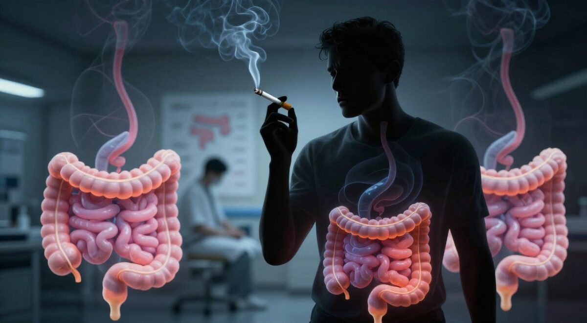 Tabagismo e saúde intestinal