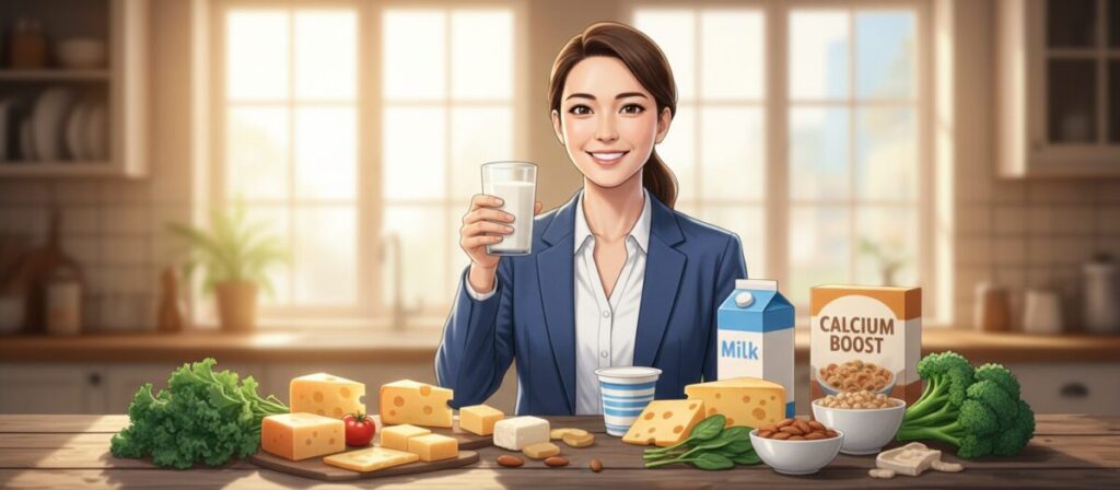 benefícios do cálcio para a saúde Fontes de cálcio na alimentação