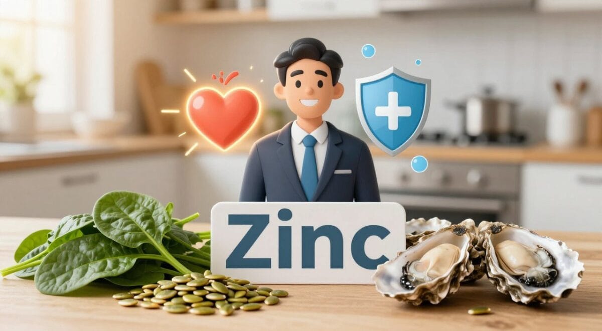 benefícios do Zinco Alimentos para a saúde