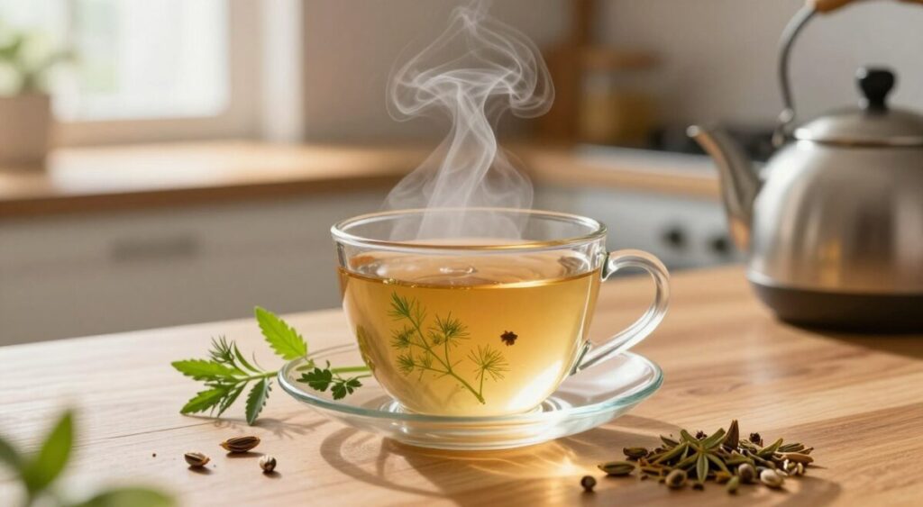 chá de erva doce para saúde intestinal