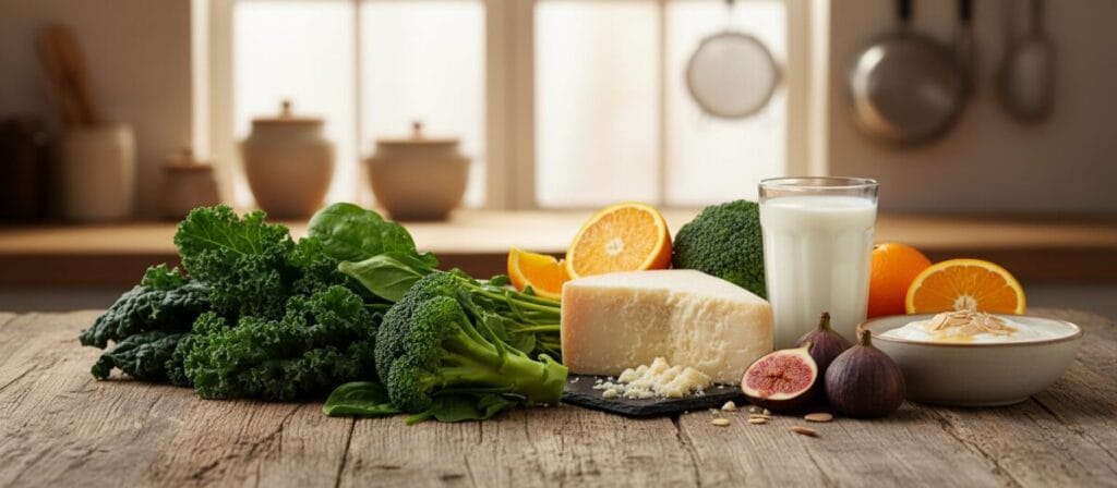 Suas Melhores Opções de Fontes de Cálcio na Alimentação