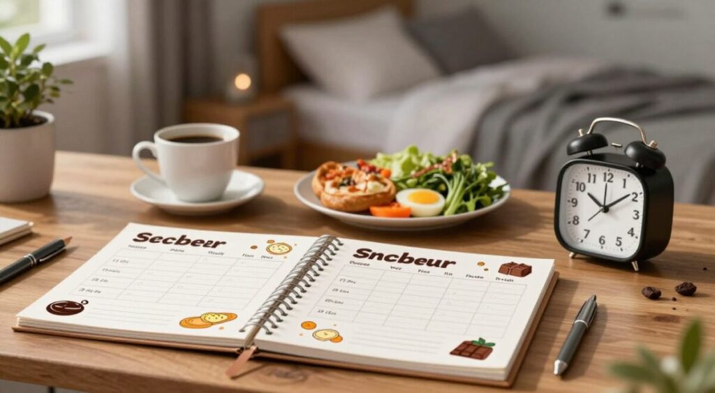 horários de refeição e sono horários de refeição e sono