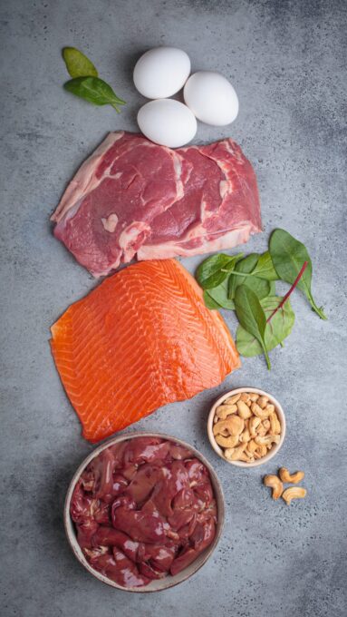 Alimentos que tem ferro