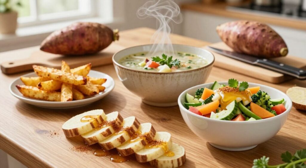 Formas de consumir batata yacon