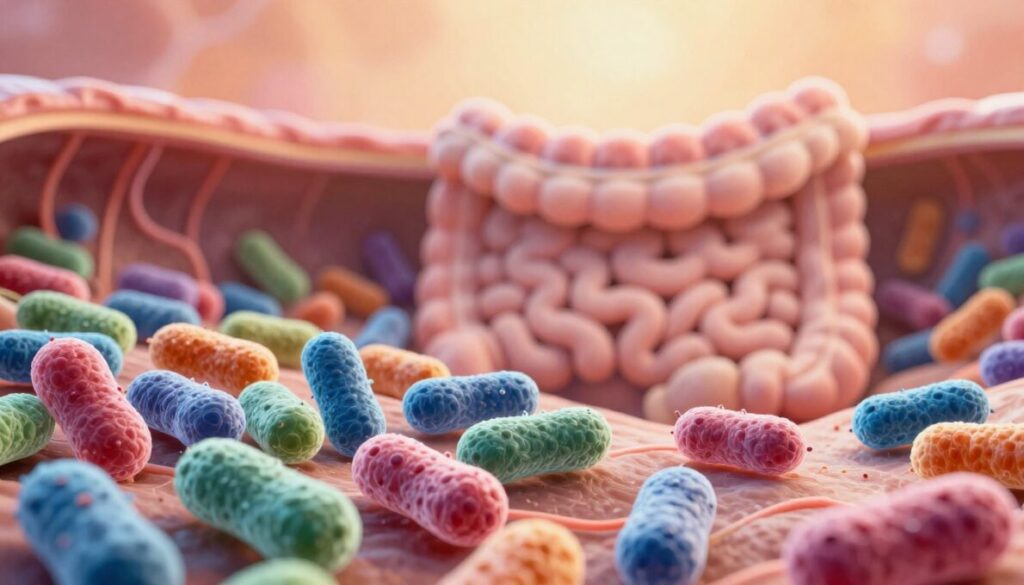 Lactobacilos vivos na microbiota intestinal