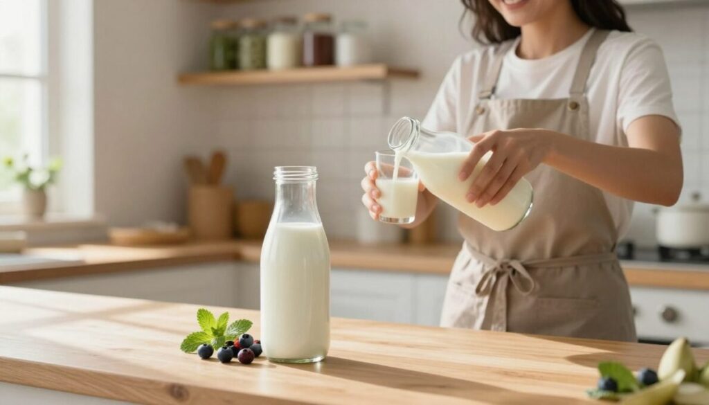 Leite fermentado para controle de peso e bem-estar