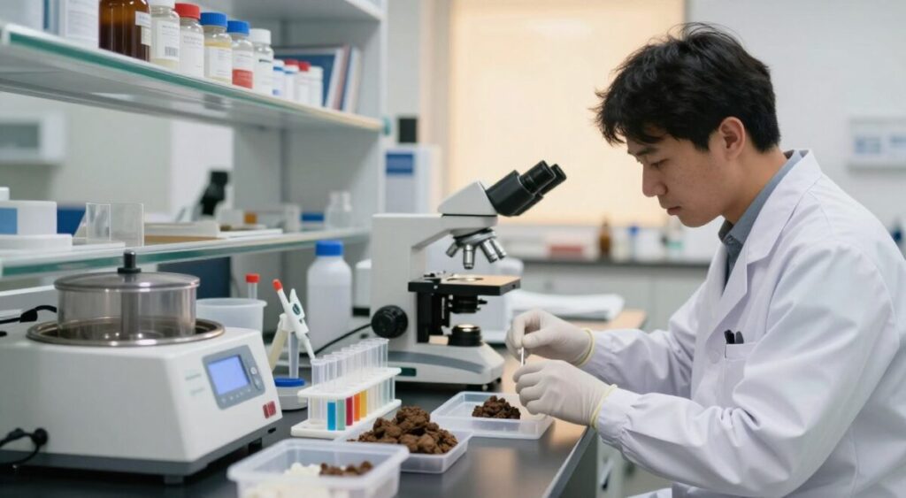 Preparação e Processamento do Material Fecal